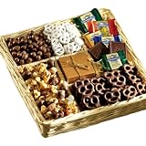 Broadway Basketeers Deluxe Chocolate and Nut Collection Gift Basket