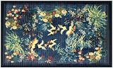 Laser Printed Split Bamboo 2' x 3' Veranda Rug