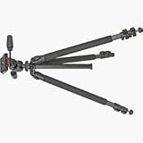 ToCAD Sunpak Pro 723P Carbon Fiber Photo/Video Tripod w/ 3-Way Pan/Tilt Head