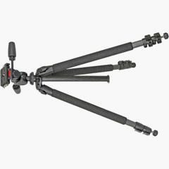 ToCAD Sunpak Pro 723P Carbon Fiber Photo/Video Tripod w/ 3-Way Pan/Tilt Head