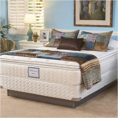 Kitchen: Sealy Posturepedic 50481451 / 60400X51 Sealy Posturepedic Queen Timber Oaks Cushion Firm Euro   Pill