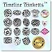 Timeline Treasures European Charm Bracelet Charms and Beads For Women, DIY Jewelry, Flower Blossoms