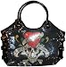 Women's Ed Hardy Purse Handbag Tote Anna Black