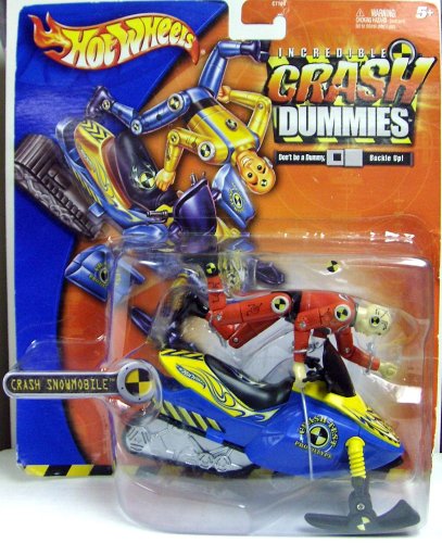 Childrens Toyshop  Toys : Incredible Crash Dummies Crash Snowmobile