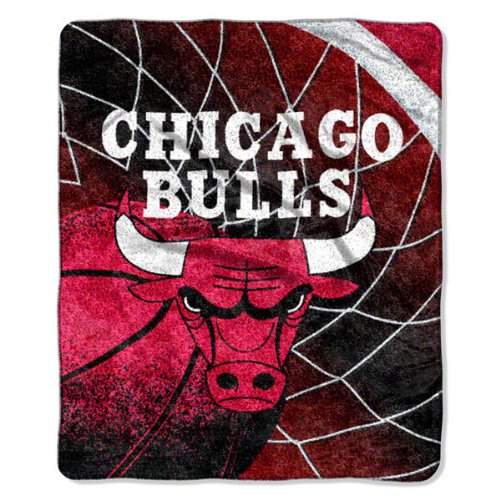 Chicago Bulls 50x60 Reflect Series Sherpa Throw