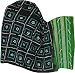 Tie & Dye Ladies Shawl in Wool Fabric Wraps Dress 80 x 35 inches (tdswl316)