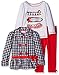 Kids Headquarters Girls' Black White Jacket with Tee and Pants Set