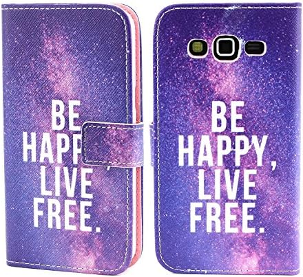 HENGHUA [Be Happy. Live Free]Premium PU Leather Flip Wallet Card Slot / Bracket Back Case Cover for Samsung Galaxy Grand Duos I9080 / Neo (I9060)