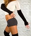 Arm Warmers by KD dance, High Quality Made In New York Super Stretch Knit with Nylon & Lycra, Sexy, Warm, Fingerless, Thumbhole Armwarmers For Those Who Demand The Best