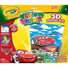 Crayola Color Wonder 3D Glitter Kits Disney Cars by Crayola