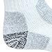 Working Person's 8766 White 4-Pack Steel Toe Crew Socks - Made In The USA