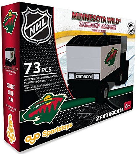 Minnesota Wild OYO Building Blocks NHL Zamboni Machine, 73 pcs