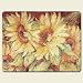 Good Morning Sunshine Sunflowers Tempered Glass Cutting Board by Highland Graphics