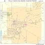 Street & Road Map of Abita Springs, Louisiana LA - Printed poster size wall atlas of your home town