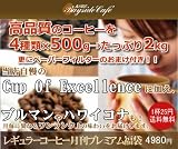 1月 レギュラーコーヒー 月刊プレミアム福袋500gx4種類 ペーパーフィルターも付いてくる 月刊