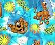 By The Yard Scooby Doo Ruh-Roh Quilt Cotton Fabric