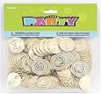 Plastic Gold Treasure Coins, 144ct