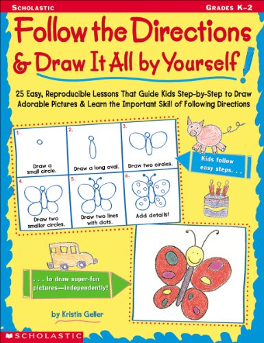 follow the directions draw it all by yourself 25 easy reproducible lessons that   more detail click!