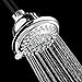 AKDY ABS Multi-Function Rainfall Style Massage Wall Mount Fixed Shower Head