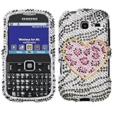 Samsung Freeform III / R380 Diamond Crystal Bling Protector Case - Playful  ....
