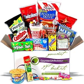 Midnight Snack Care Package Gift Basket