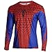 WUKE Men's Cosplay Spider Long Shirt