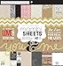 me & my BIG ideas Paper Pad, You and Me, 12-Inch by 12-Inch (Pack of 48)