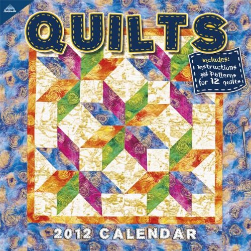 2012 Quilts 12X12 Wall  calendar