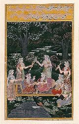 Asia Art Miniatures India Folk Paintings Drawings & Water Color on Paper 5.75 x 9 inches