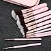 SIXPLUS Makeup Brush Set 11Pcs Soft Synthetic Makeup Brushes (pink)