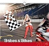 Babes & Bikes 2012. Kalender 33,5 x 29 cm mit Ringbindung