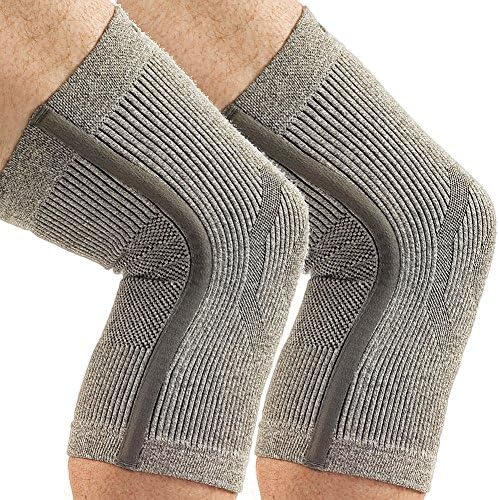 Incrediwear Knee Support Braces Aids Sports Injuries &amp; Arthritis - 1 Pair LG