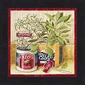 Kitchen Herbs Wall Art - Rosemary (7x7")