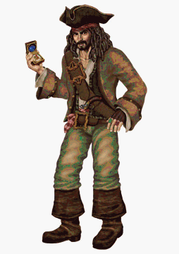 Beistle - 50544 - Jointed Pirate Captain- Pack of 12