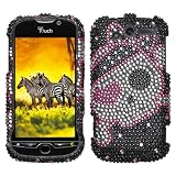 Cute Pirate Diamond Crystal Bling Protector Case for HTC myTouch 4G