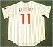 JIMMY ROLLINS Philadelphia Phillies Majestic Home Baseball Jersey, XL