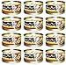 Fussie Cat Premium Grain Free Canned Cat Food 3 Flavor Variety: (4) Tuna with Chicken, (4) Tuna with Salmon and (4) Ocean Fish, 2.82 Oz Each (12 Cans Total)