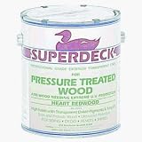 Duckback Prod. DB2005-4 Superdeck Transparent Stain For Pressure Treated Wood