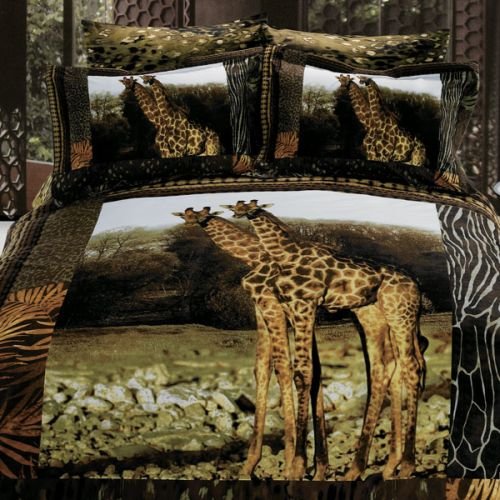 Arya Giraffe - Duvet Cover Bed in Bag - Full 