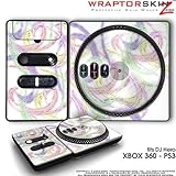 DJ Hero Skin Neon Swoosh on White fit XBOX 360 and PS3 (DJ HERO NOT INCLUDE ....