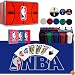 NBA Felt 200 Chip Poker Set with Collector's Tin and Cards