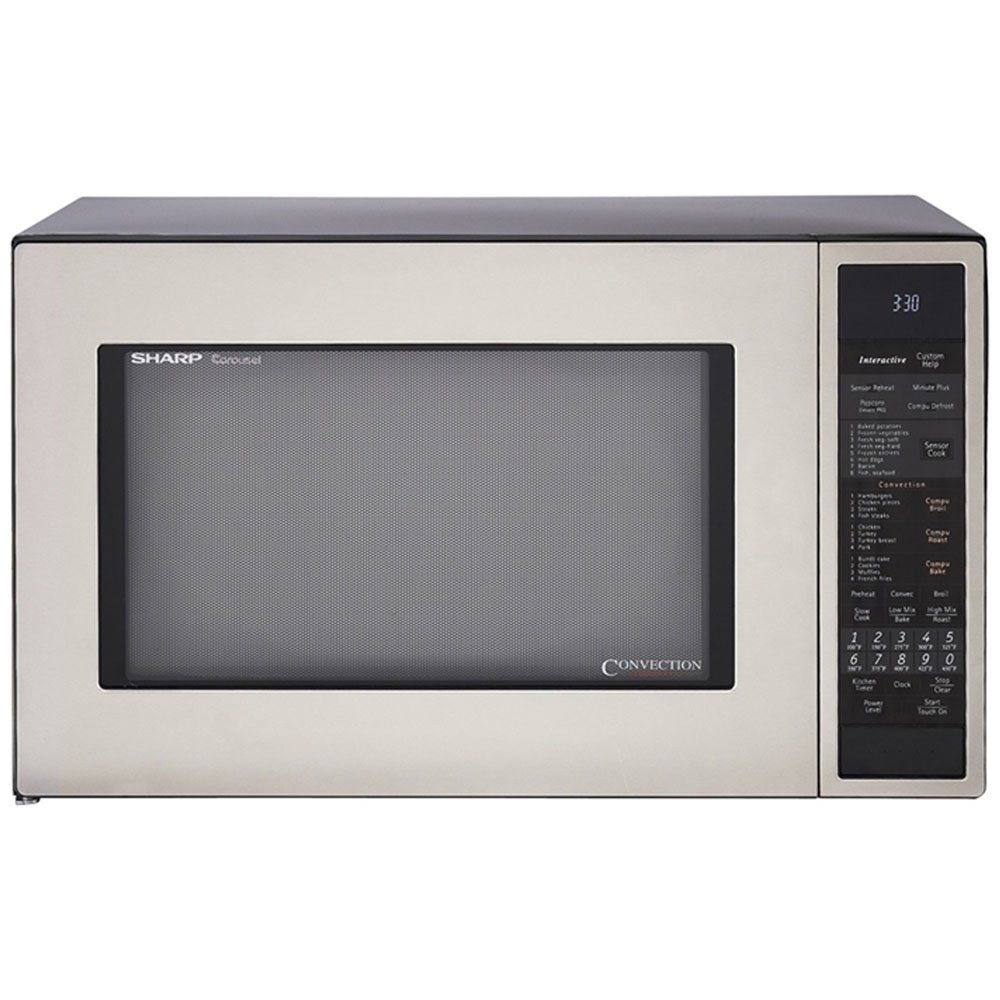 Sharp R-930CS 1-1/2-Cubic Feet 900-Watt Convection Microwave