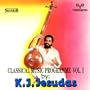 Classical Music Programme Volume 1 by K.J. Jesudas