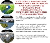 The Mega Promotion, Godfather Principles and Accounting & Finance for Aromatherapy Supplies On-line Biz Package (3 CDs)