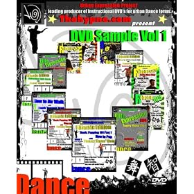 DVD Sample Vol 1 - Hip hop Dance Style Sampler