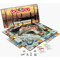 Bass Fishing Lakes Edition Monopoly by USAopoly