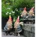 Terrapin Trading, C5/TDE-GGA4, Garden Gnomes Mixed Assortment Set of Four