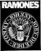 The Ramones - Presidential Eagle Logo - Black & White Sticker / Decal