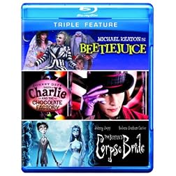 Beetlejuice / Charlie & Chocolate Factory / Tim [Blu-ray]