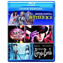 Beetlejuice / Charlie & Chocolate Factory / Tim [Blu-ray]
